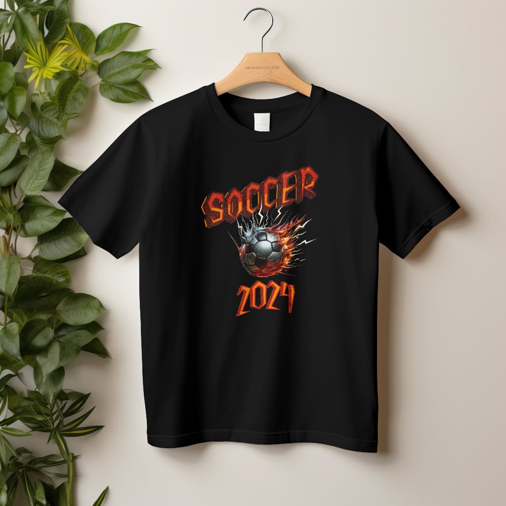 Soccer Ball on Fire T-Shirt